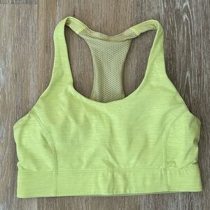 Outdoor Voices Doing Things Bra, Lime green